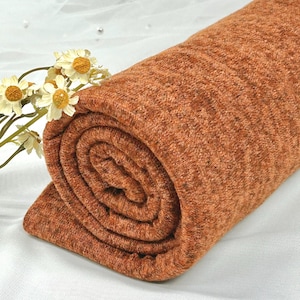 Poly Hacci Two Tone Brushed  Sweater Knit fabric wholesale. fall fabric. wholesale fabric