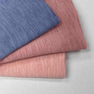 KC Slub Jersy fabric, fabric by yard, sweatshirts, tops , children's wear. clothing fabric