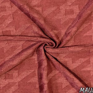 Mono Rib Solid Color Pattern Textured Fabric.