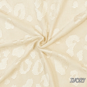 OAK JQD loepard solid color Textured Fabric by the yard .