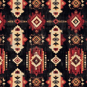 Aztec fabric.  Tribal Southwestern Print. fabric by yard