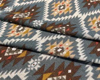 Aztec Fabric, Southwestern Tapestry Textile by the Yard