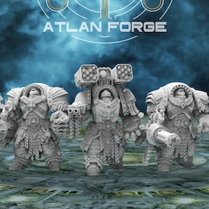 5 Templar Crusaders - Atlan forge