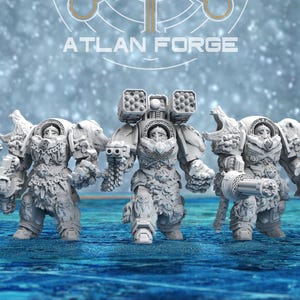 5 Asgardian Einerjar by Atlan Forge