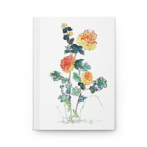 Foral Hardcover Journal