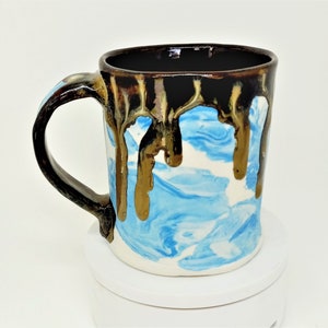 Handmade Porcelain Ceramic Nerikomi Mug