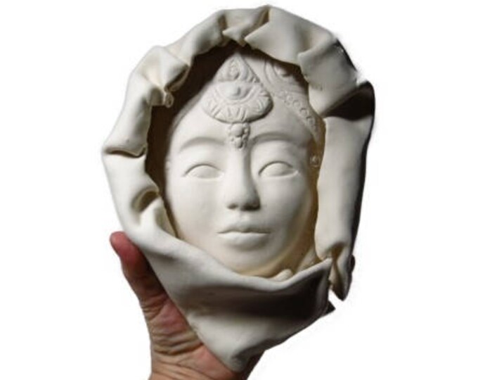 Face Sculpture Art Wall Hanging SECOND Sale Etsy