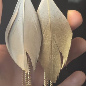 Boho Feather Earrings