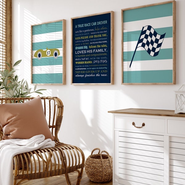 Racecar Room Decor Etsy