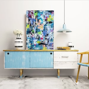 Bright Colorful Painting, Colorful Abstract Art, Modern Painting, Colorful Art, Original Painting, Colorful Abstract Painting - VIBRANT