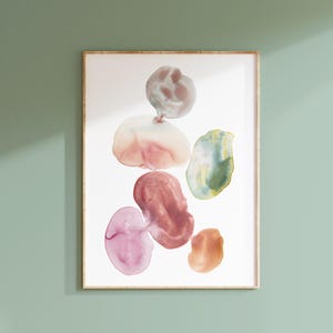 Colorful abstract art print.  riginal