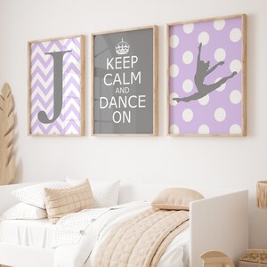 Girls Room Decor Dance Room Decor Dance Prints Dance Wall Art Ballerina Room Decor Ballet Room Decor - Set of 3 Prints or Dance Canvas Art