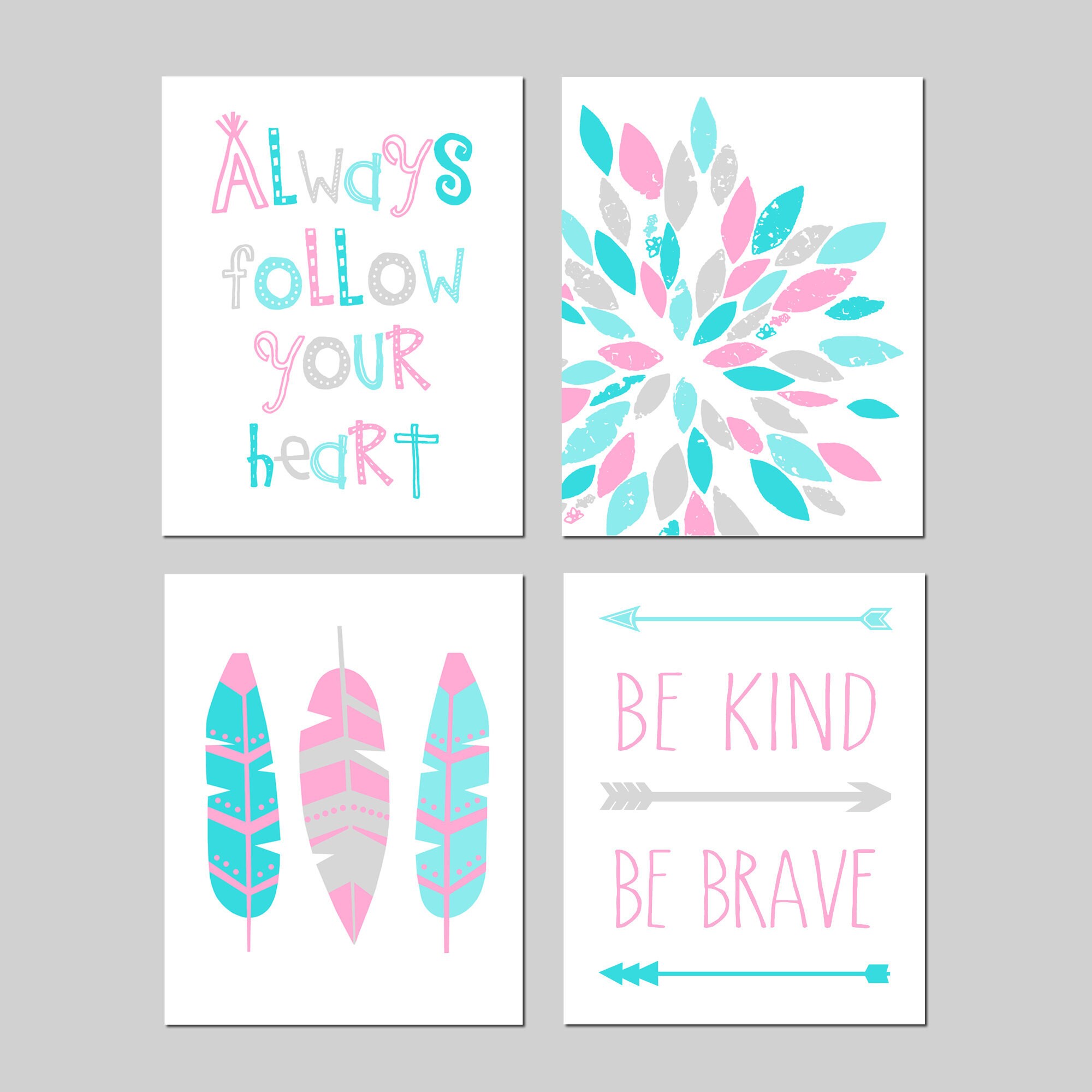 Girl Wall Art Tween Girl Room Decor Girl Bedroom Art Tween Etsy