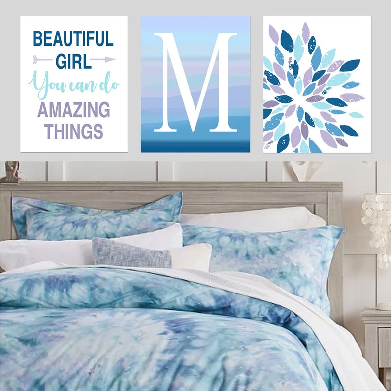 Tween Girl Room Decor Girls Bedroom Wall Decor Positive Etsy