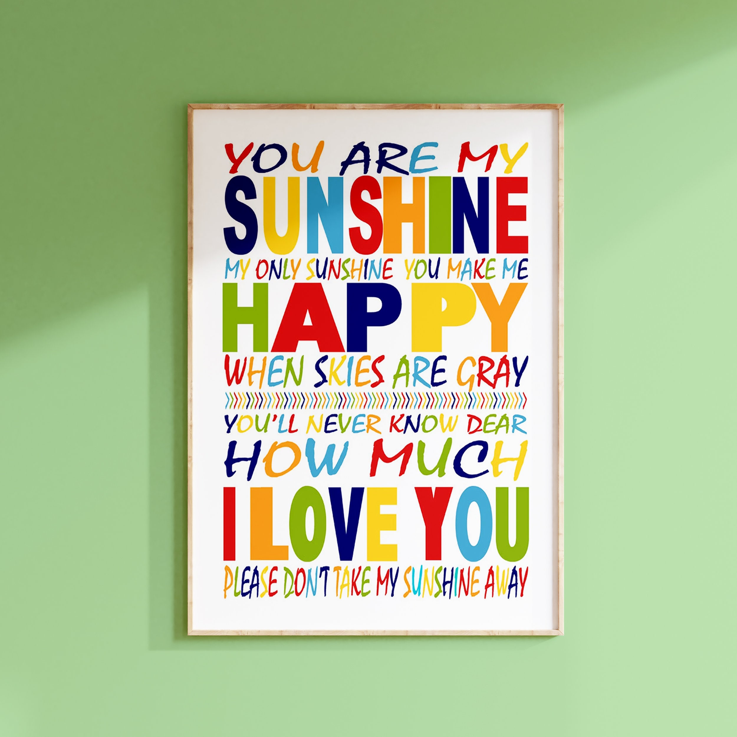 You Are My Sunshine {Poster} You Are My Sunshine {Poster}