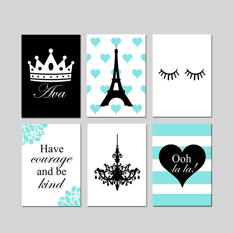 Paris Wall Art Pink Paris Wall Art Girls Room Decor Paris Girl Etsy