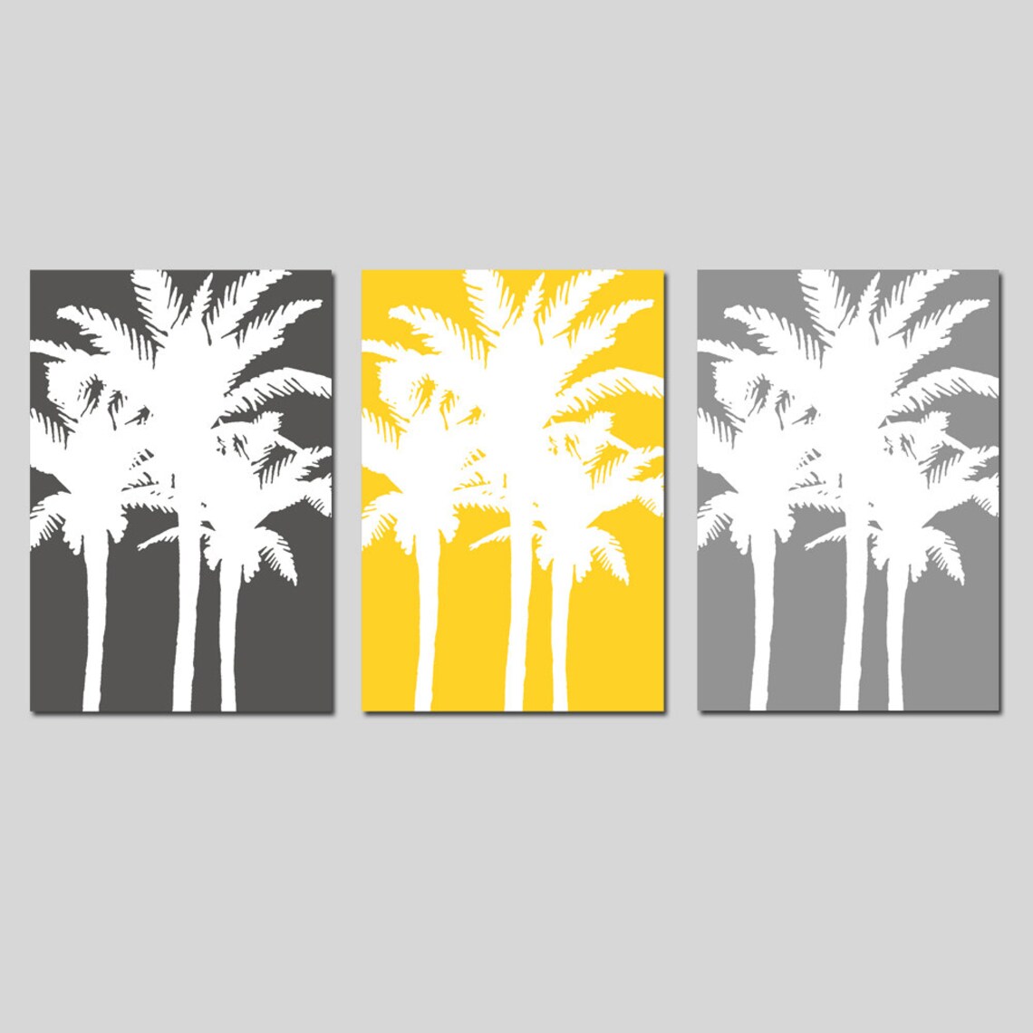 Modern Palm Tree Art Palm Tree Wall Art Palm Tree Decor Etsy