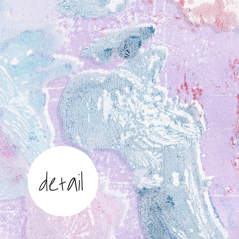 Lavender Wall Art Bedroom, Teen Girl Wall Art Purple Dorm Decor for College Girls Wall Art, Purple Abstract Art, Set of 2 PRINTS OR CANVAS image 7