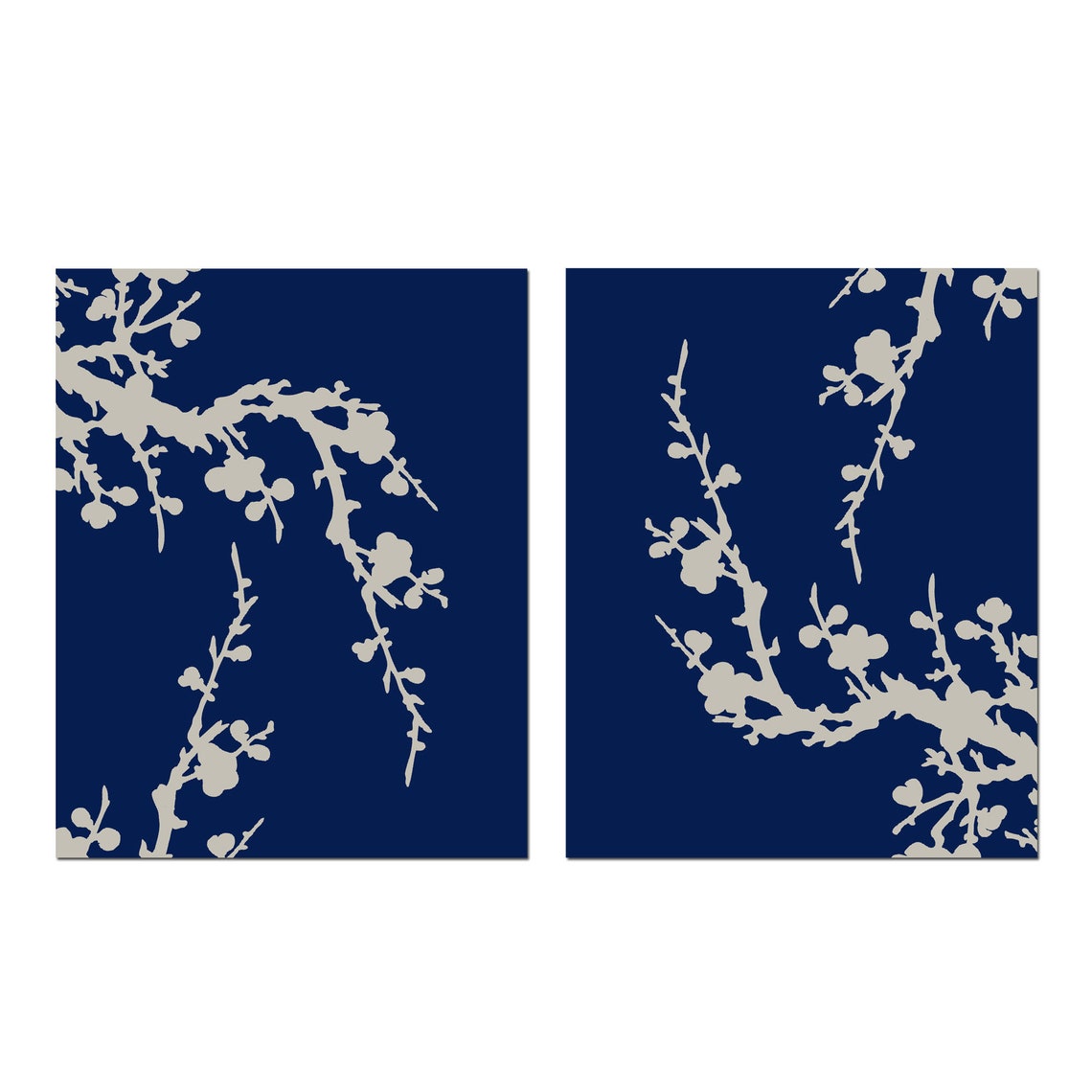 Cherry Blossom Wall Art Cherry Blossom Art Cherry Blossom Etsy