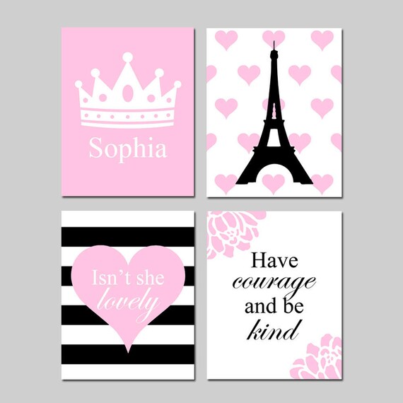 Paris Wall Art Paris Bedroom Decor Girl Bedroom Art Paris Etsy