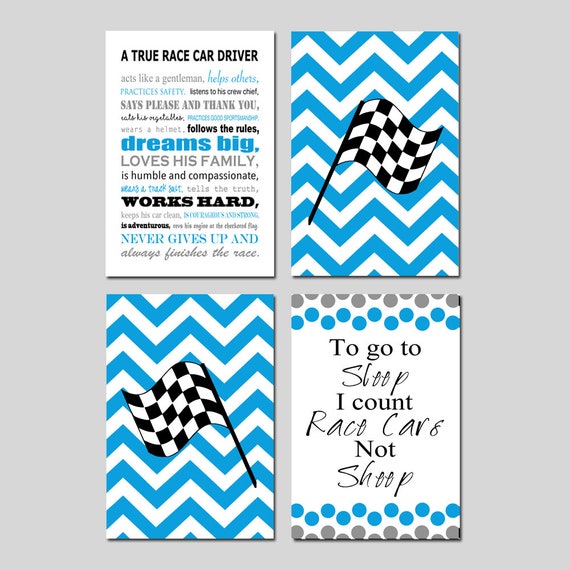 race car nursery decor