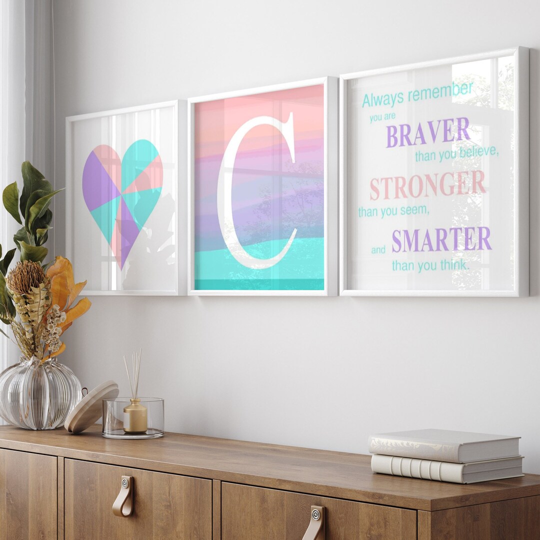 Tween Girl Room Decor, Inspiring Quotes for Girls Bedroom Decor, Teen ...