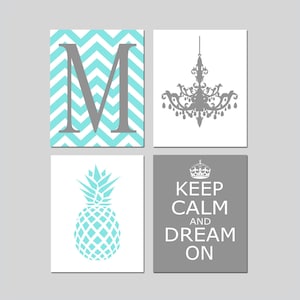 Teen Girl Room Decor Teen Room Decor Girl - Teen Girl Wall Art Teen Girl Wall Decor Teen Bedroom Decor Set of 4 Prints or Teen Canvas Art