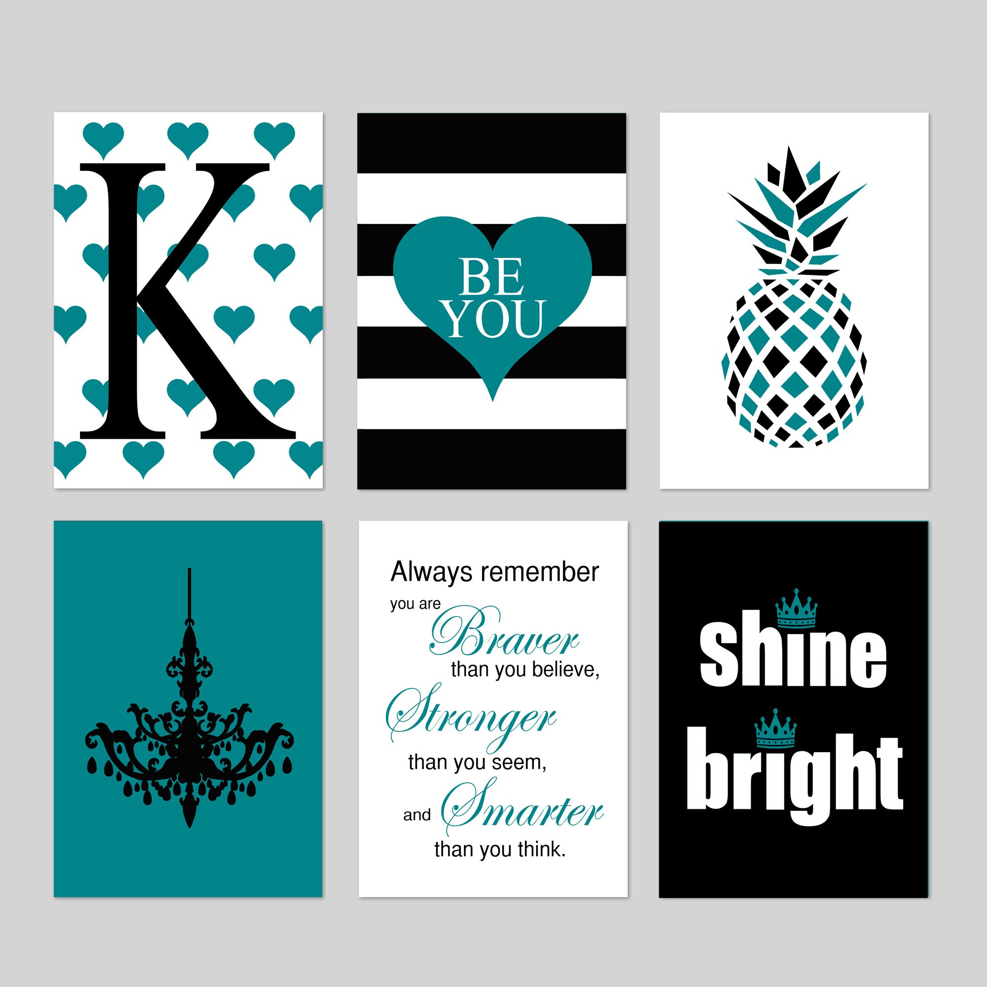 Tween Girl Room Decor, Inspirational Quotes for Girls, Teen Bedroom ...