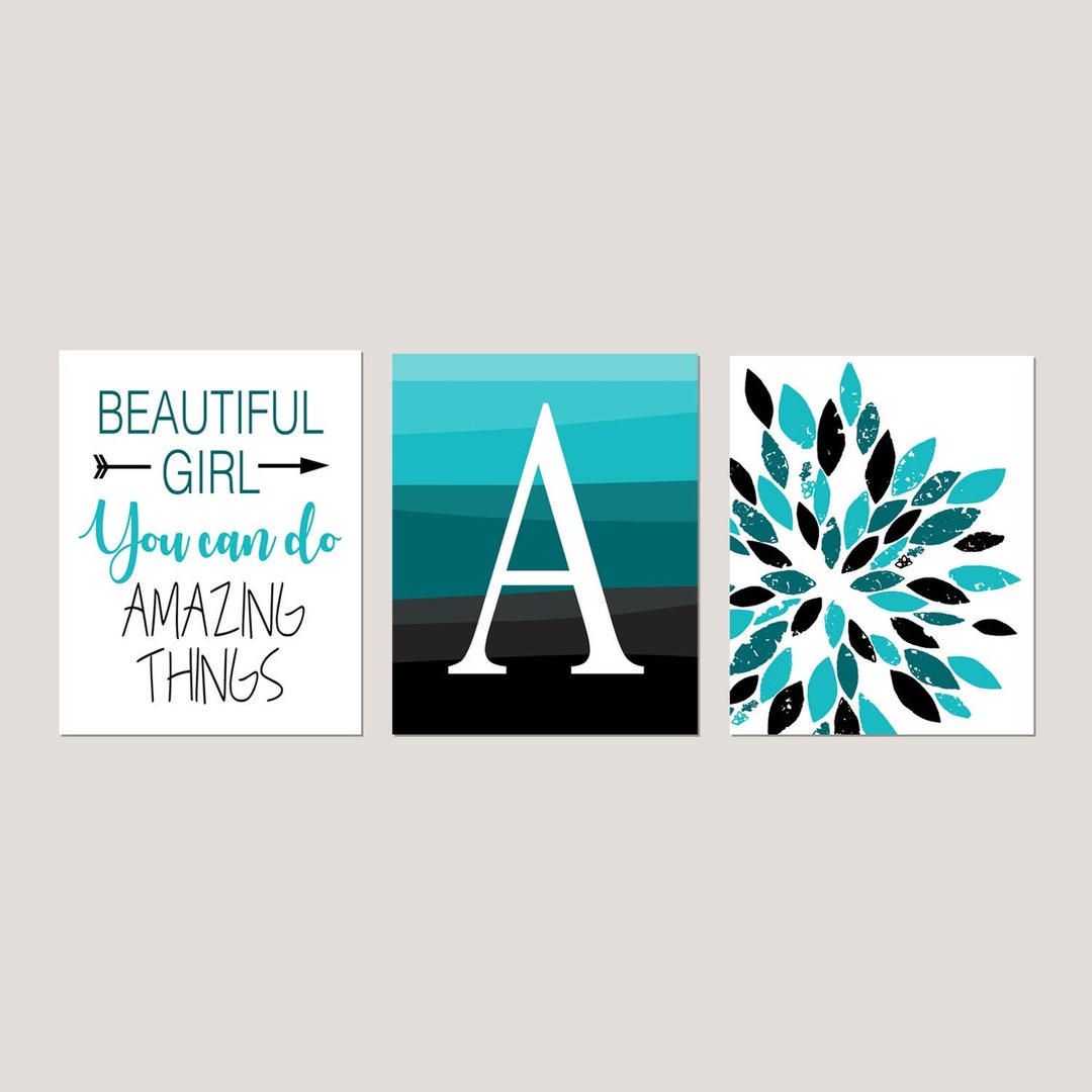 Teen Girl Bedroom Decor Inspiring Quotes for Girl Room Decor - Etsy