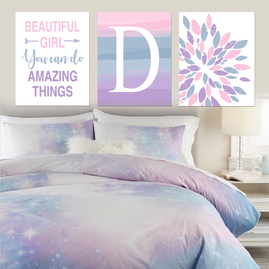 Tween Girl Room Decor Girls Bedroom Wall Decor Positive - Etsy