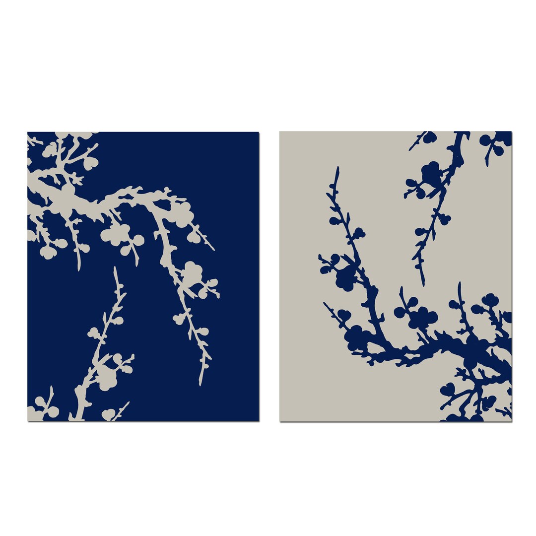 Cherry Blossom Wall Art, Cherry Blossom Art, Cherry Blossom Decor ...