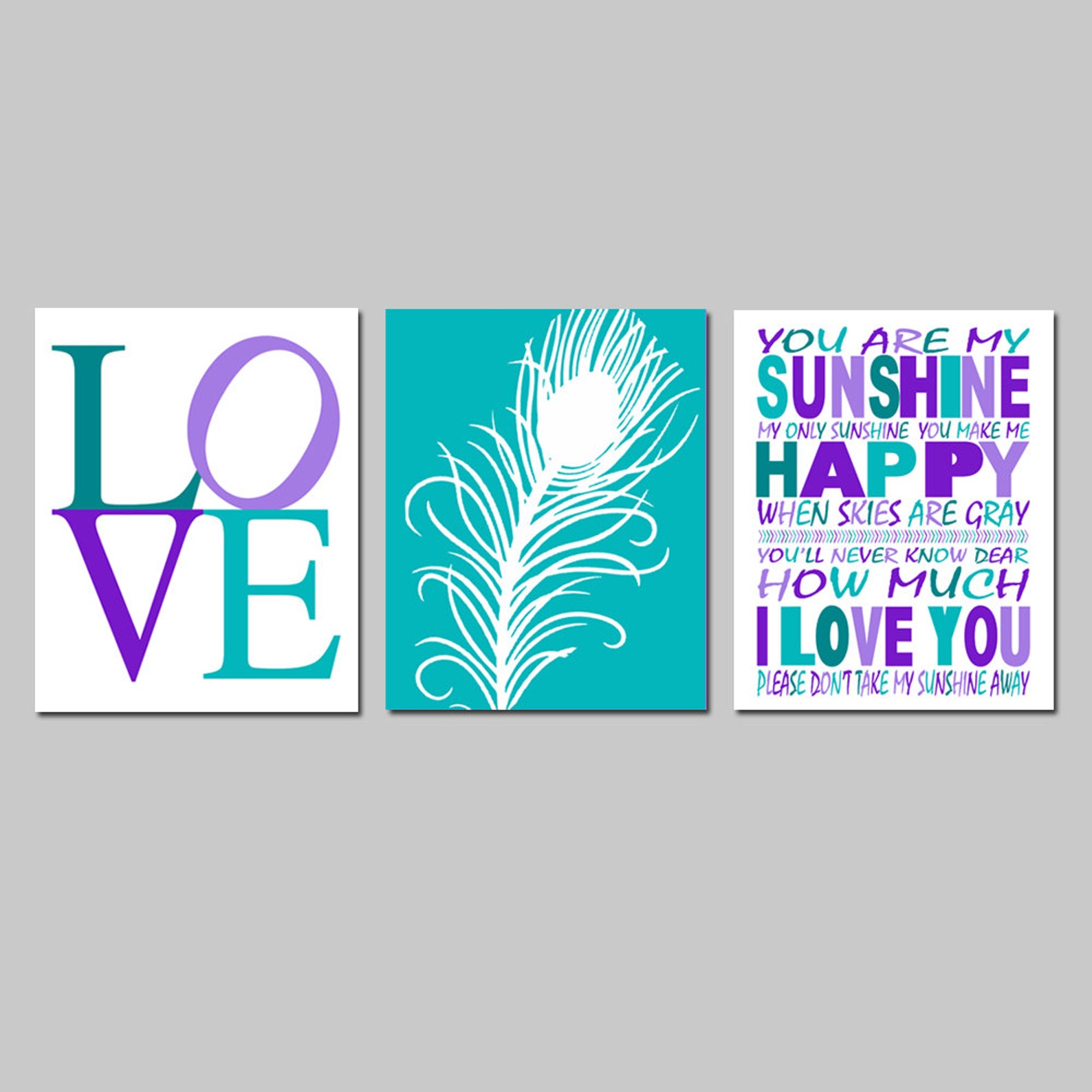 Girl Room Wall Decor Girl Room Decor Purple Bedroom Art Girl Etsy