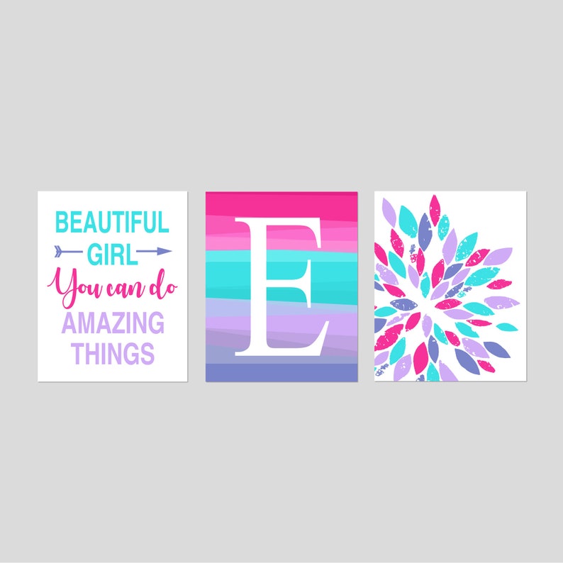 Girl Room Wall Decor Tween Girl Room Decor Teen Room Decor Etsy