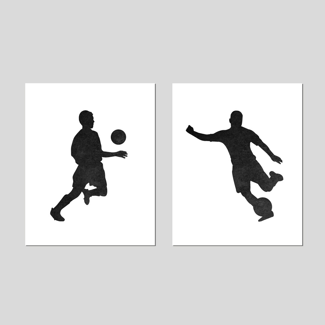 Boys Soccer Decor Boys Soccer Wall Art Boys Sports Decor Etsy