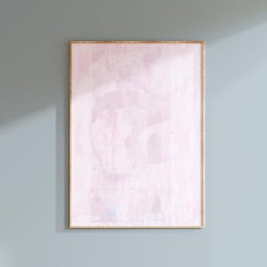Mauve Wall Art Abstract, Mauve Abstract Art Print, Modern Wall Art for Girls Room Decor, Pale Pink Dorm Decor, Mauve Art PRINT OR CANVAS