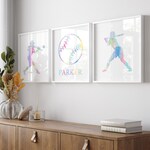 Softball Wall Decor