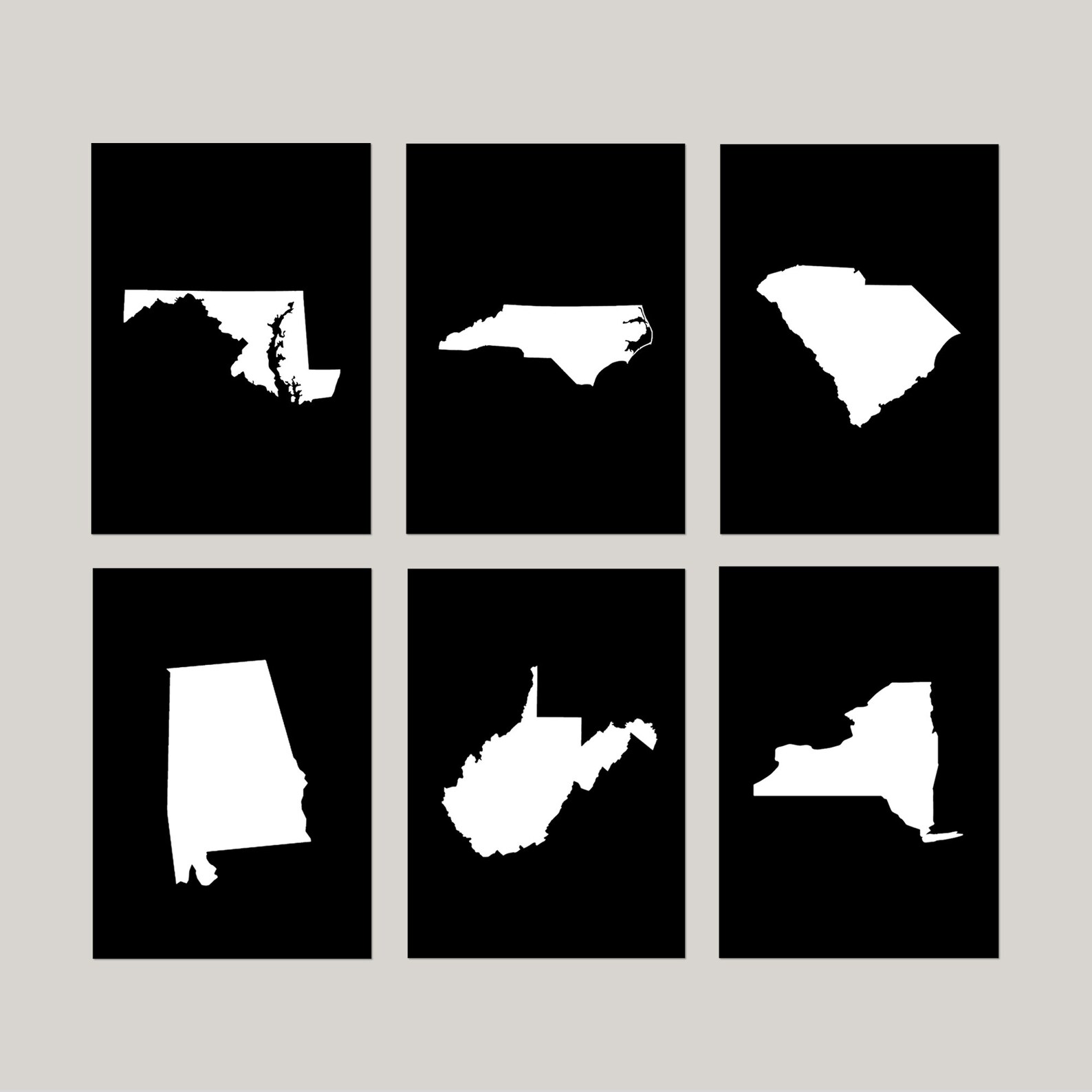 State Art State Wall Art State Wall Decor State With Heart Etsy