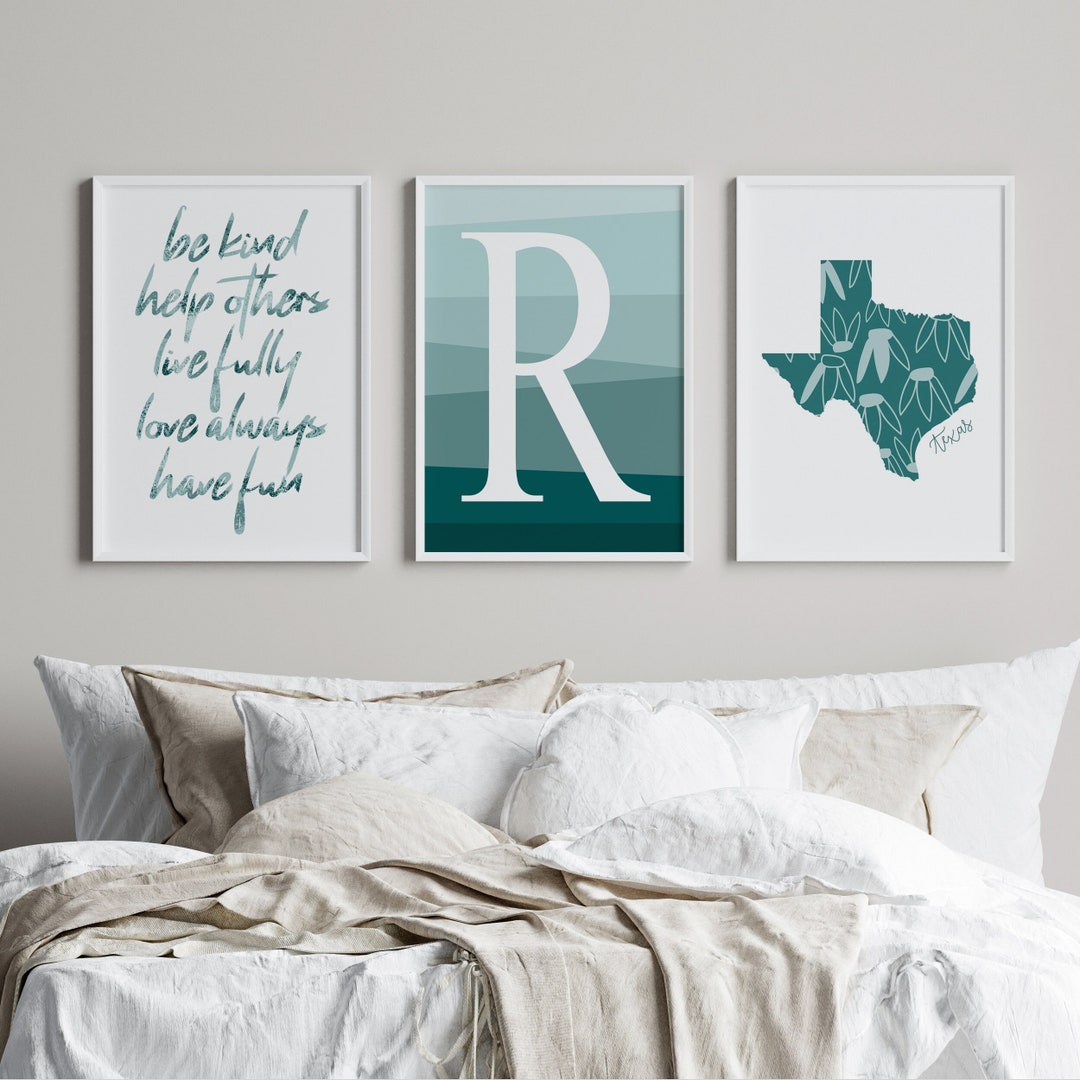 Teen Girl Room Decor Teal, Inspiring Quotes for Girl, Tween Girl ...