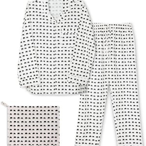 Mens Pajama Set - Animal Print Breathable And Light Cotton Pjs, Mens Pijamas Para Hombres Sleepwear Set, 100% Cotton Pajama Set.