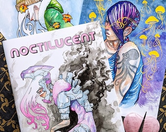 Noctilucent Limited Edition Art Book and Mini Print Set
