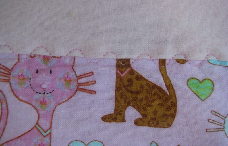 Cat Print Receiving Blanket