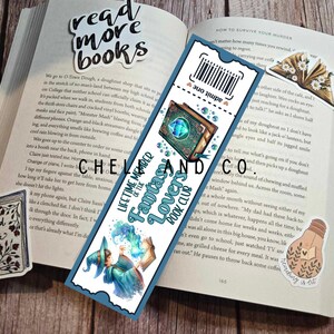 Fantasy Readers Bookmark - Fantasy Lovers Bookmark - Epic Fantasy Bookmark - Perfect for Fantasy Reads - Admission Ticket Bookmark