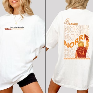 Lando Norris F1 T-Shirt: Unisex Racing Fan Apparel