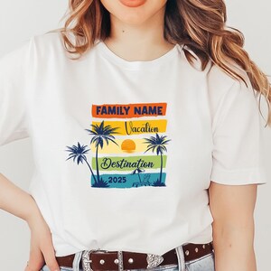 Family Customized Vacation Destination Shirt, Camping Shirt, Nature Shirt, Adventure Gift, Travel Shirt, Nature Lover Gift, Camping Gift