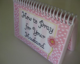 How to Pray for Your Husband, Spiral-Bound, Laminated Prayer Cards