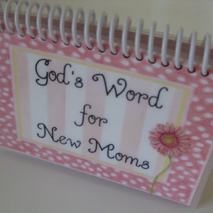 God's Word for New Moms, Spiral-Bound, Laminated Bible Verse Cards image 1