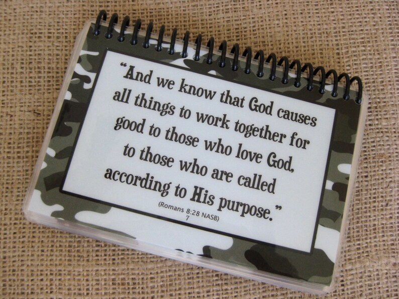 God's Word for a Sailor's Heart, Spiral-Bound, Laminated Bible Verse Cards image 2