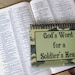 God's Word for a Soldier's Heart, Spiral-Bound, Laminated Bible Verse Cards