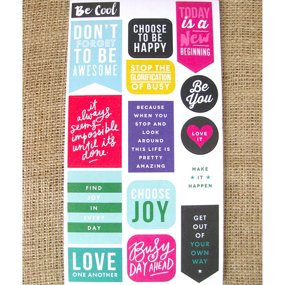Everyday Plans Create 365 Happy Planner Sticker Value Pack (1486 ...
