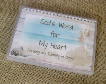 God's Word for My Heart, Knowing My Identity in Christ, Spiral-Bound Bible Verse Memorization Cards